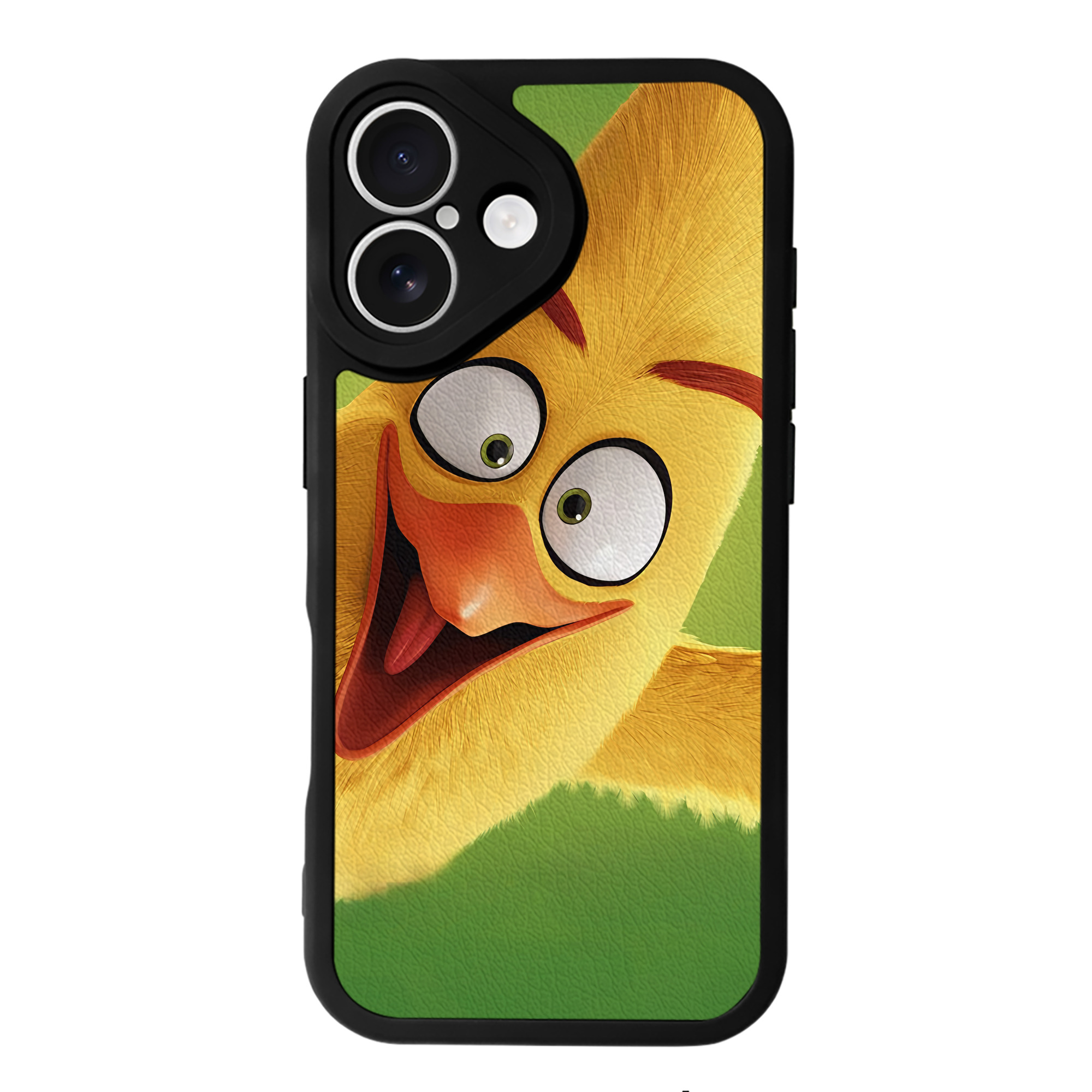 （画像用） Angry Birds アングリーバード 【iPhone 16シリーズ対応】シリコンスマホケース（レザー調） 材質：シリコン